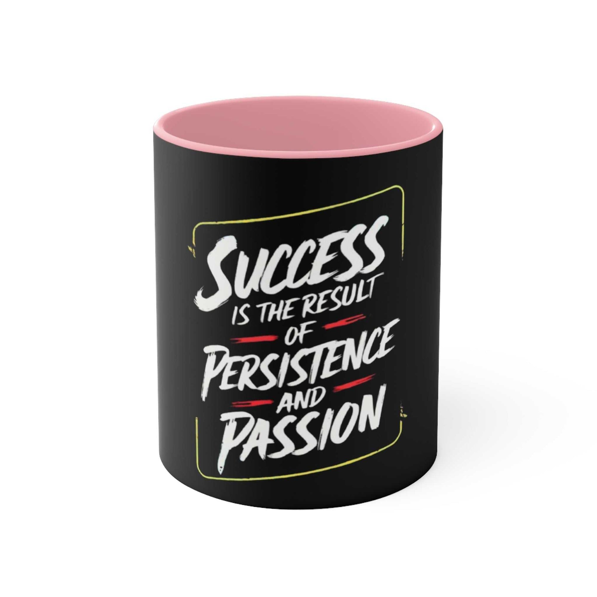 success and persistence Motivational mug inspires passion mug