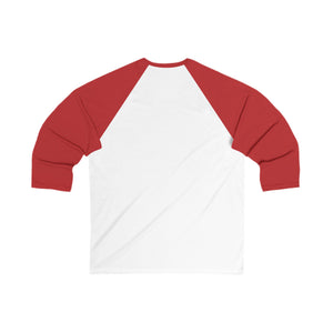 Funny Unisex 3/4 Sleeve Baseball Tee - "Security Camera Blindspot" Nap Humor