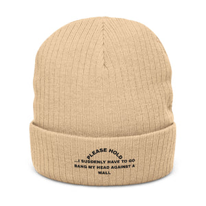 Funny Embroidered Beanie for Stress Relief – Gifts for Friends & Family